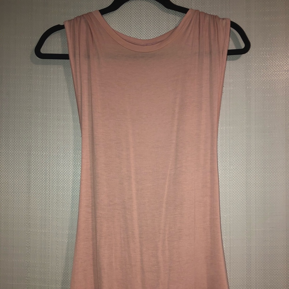 Open Back Tank Top